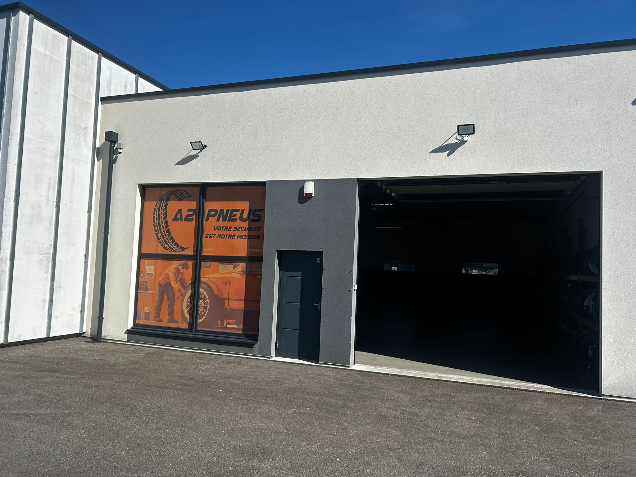 Réalisation atelier A2 PNEUS Ludres